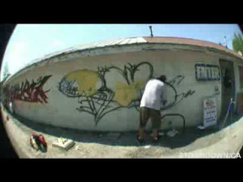 Graffiti #14 - POS - ASUME, RAKSO, NACS, LESEN, KEEP SIX, WERD