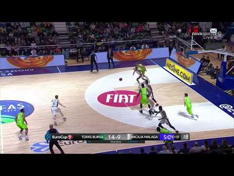 Axel Toupane 2019-2020 Unicaja Malaga Highlights