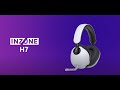 Накладные наушники Sony INZONE H7 Over-ear Wireless Gaming White 5