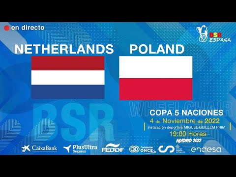 5 Nations Cup Madrid 2022 | Partido 3 | Países Bajos - Polonia