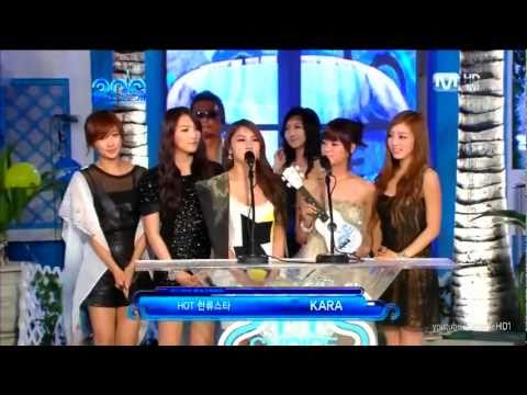 [Award HD] 110707 - Hot Korean wave star - KARA - 2011 Summer Break 20's Choice