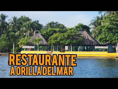 Restaurante a orilla del Mar en Puerto El Triunfo Usulutan El Salvador.  Información al +50369628223