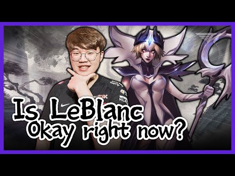 This is how you play the buffed(?) LeBlanc with Clozer [T1 Stream Highlight]