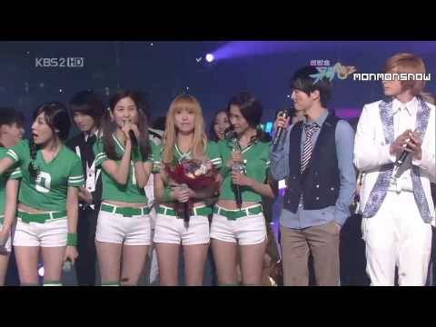 100305 - Today's Winner is SNSD [Music Bank]