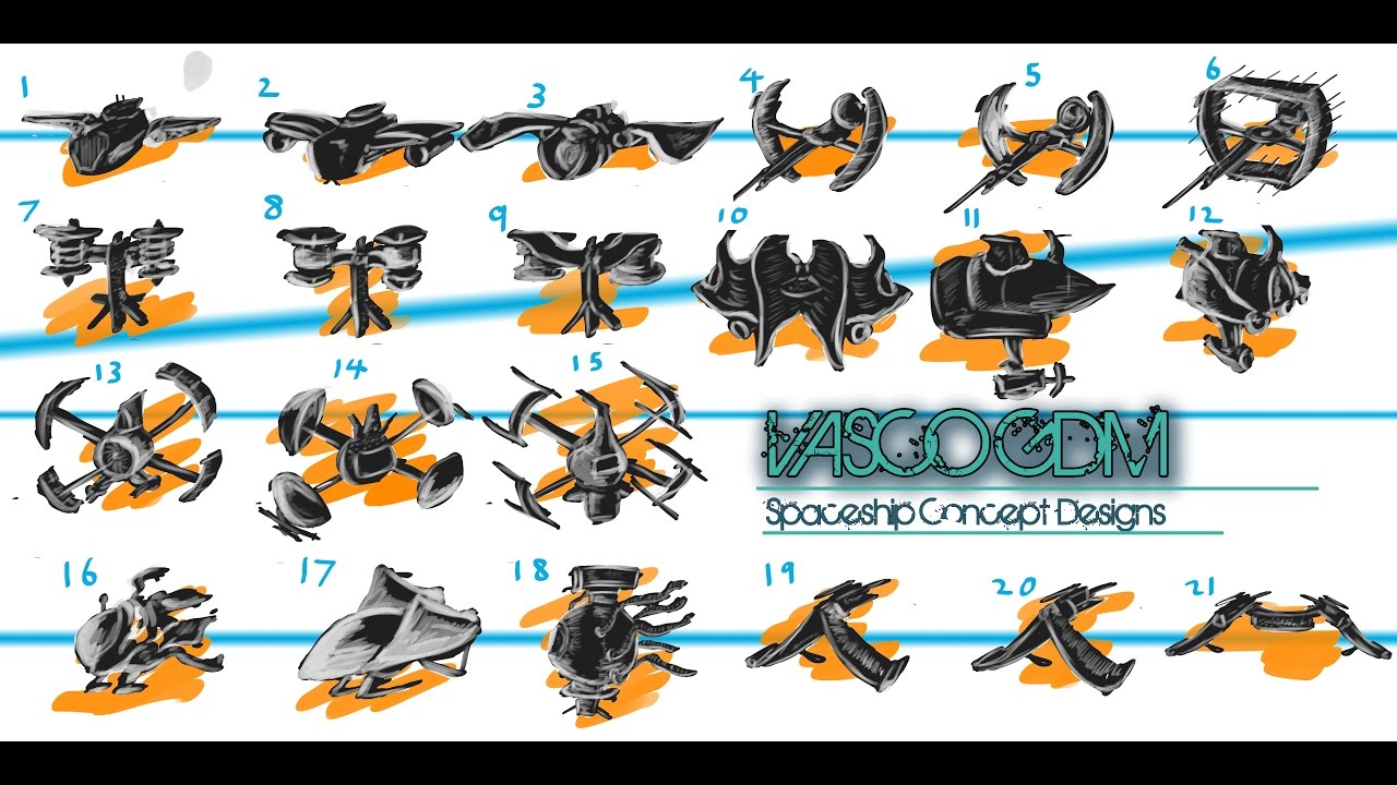 Spaceship Concept Designs