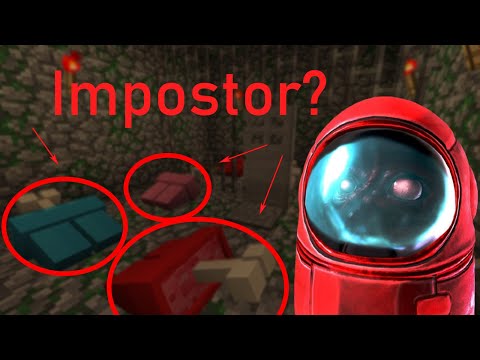 REAL AMONG US IMPOSTOR IN MINECRAFT NO CLICKBAIT