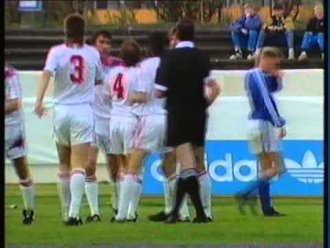 1991 (June 5) Iceland 0-Czechoslovakia 1 (EC Qualifier).mpg
