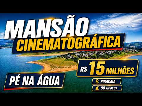 Talvez Essa Seja a Casa Pé na Água Mais Desejada de Piracaia