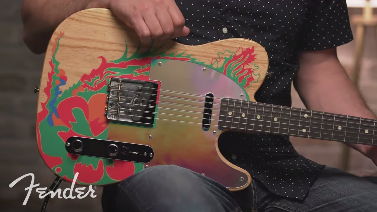 The Jimmy Page Telecaster I Artist Signature Series I Fender - YouTube