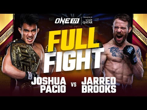 Joshua Pacio vs. Jarred Brooks III | ONE 171 Full Fight