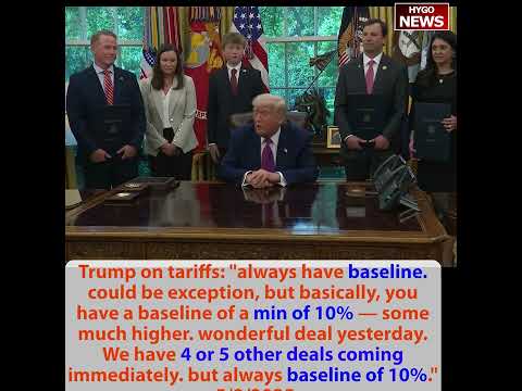Trump Signs 4 Bills Killing Biden Appliance Rules: Gas Water Heaters, Refrigerators, Freezers -- '300 Georgian Jobs Saved'; 4-5 Trade Deals Coming