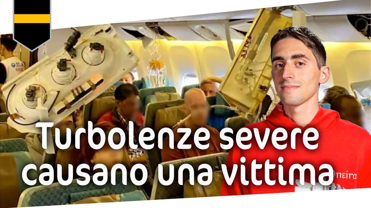 Una vittima a causa delle turbolenze, come è possibile?