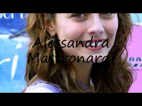How to Pronounce Alessandra Mastronardi?