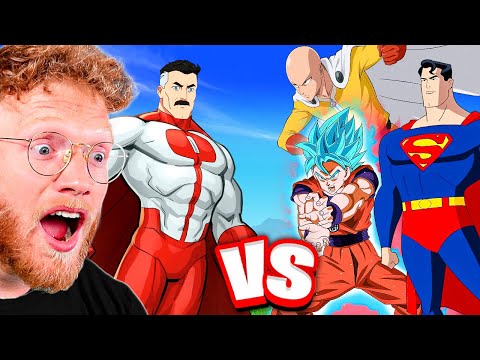 OMNI MAN Vs EVERYONE! (Goku, One Punch Man, Superman & More!)