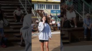 WOW!!💯People react when a girl starts singing her beautiful song💝Random Singer🍀Vance Joy - Riptide