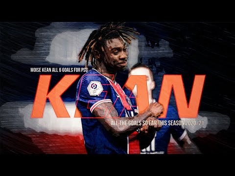 MOISE KEAN, ALL THE GOALS SO FAR FOR PSG 2020/21