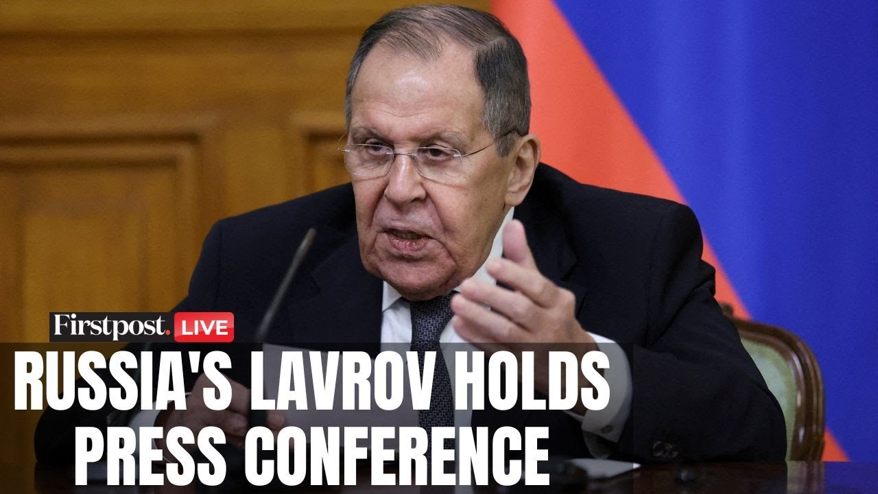 LIVE: Russia’s Foreign Minister Sergei Lavrov Briefs Media on Diplomatic Efforts | N18G