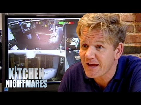 Owner Loves to Watch CCTV of People Falling Over | Kitchen Nightmares