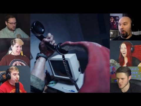 'Реакции Летсплейщиков' на Язык из Телефона в Outlast 2