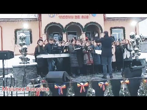 O ce veste îmbucurătoare - Corurile reunite din orașul Vicovu De Sus