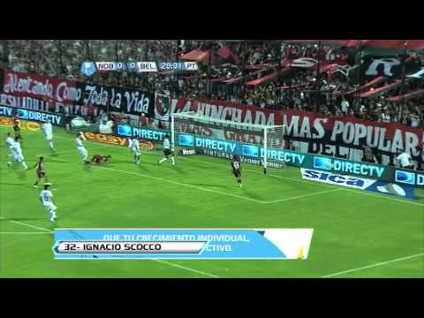 Gol Scocco. Newell's 1 Belgrano 0. Torneo Final 2013. Fecha 4. Fútbol Para Todos.