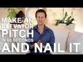 Elevator Pitch - Do your elevator pitch in 60 seconds and nail it!