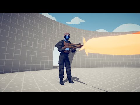 TABS | One Shot Laser Rifle Vs Every Faction Totally Accurate Battle Simulator