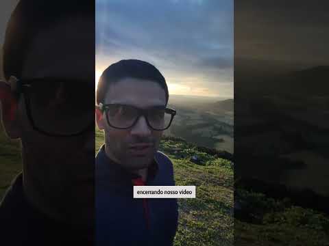 O Morro do carvão (Parapente). em Porto União Santa Catarina