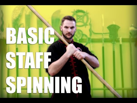 Kung Fu Basic Staff Spinning