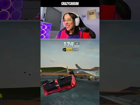 Impossible !! extreme car driving simulator stunt reaction !! ECDS