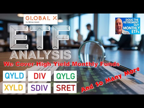 Global X Monthly-Pay ETFs FULL Review QYLD, QYLG, XYLD, RYLD, EMBD & More Explained!