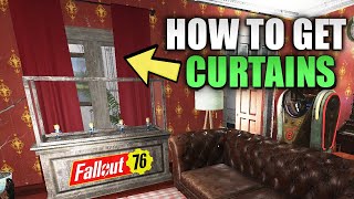 Fallout 76 How to Get Curtains Plans (Home Decorations)