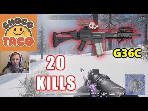 PUBG - TSM ChocoTaco - 20 KILLS - G36C - VIKENDI #SOLO