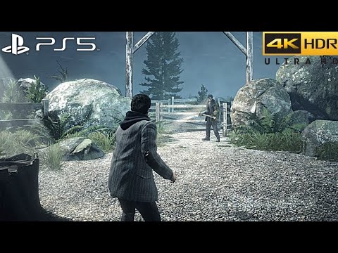 Alan Wake 2 4K 60FPS HDR Gameplay Trailer