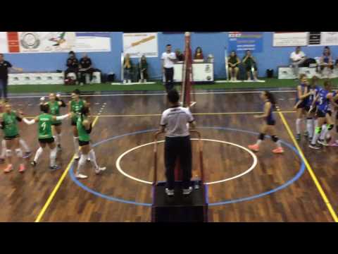 B2, gara 2 semifinale playoff promozione: Palau - Brindisi (3-0): 3° set, 23 17