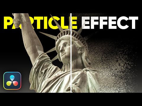 How to Transform Objects Into Particle Effects in DaVinci Resolve