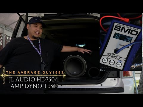 JL AUDIO HD750/1 AMP DYNO TEST!