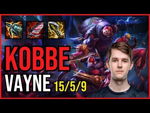 KOBBE - VAYNE vs KAI'SA ADC - EUW Grandmaster - Patch 11.3