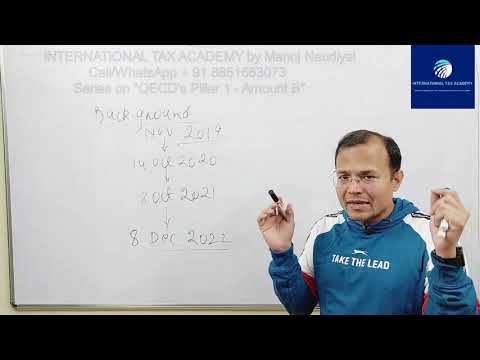 Part 1. OECD's Pillar 1 - Amount B - Objective, Structure #adit #oecd #transferpricing #beps #big4