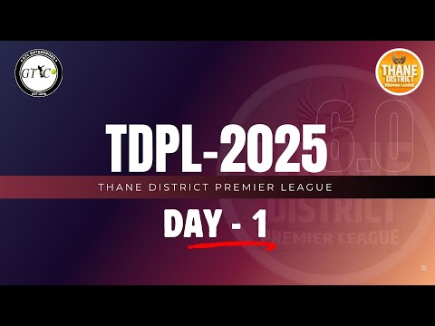 Live - Thane District Permier League 2025 (Season 5)