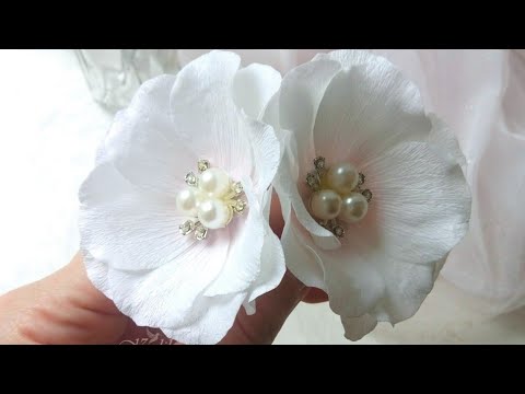 Очень красивые заколки для волос из фоамирана