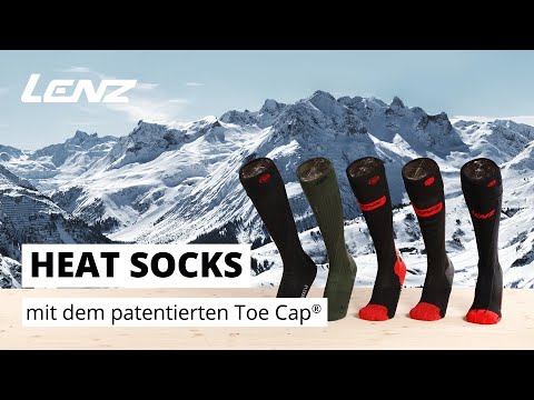 Lenz heat socks mit toe cap® Heizelement