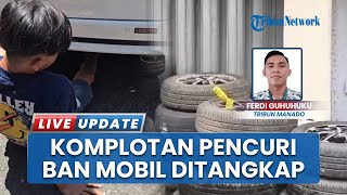Polda Sulut Bongkar Sindikat Pencurian Ban Mobil, Amankan Empat Pelaku Pelajar di Bawah Umur