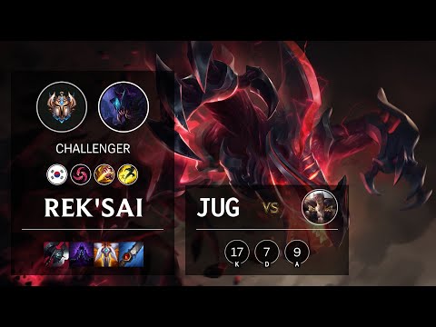 Rek'Sai Jungle vs Sett - KR Challenger Patch 10.15