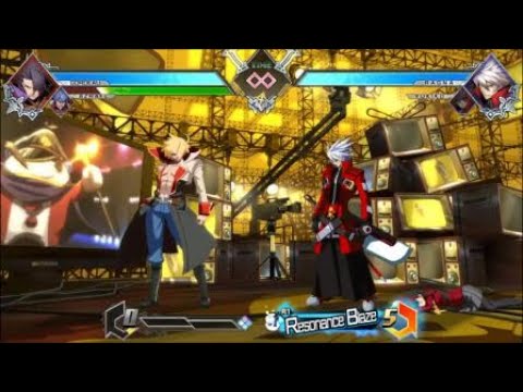 BLAZBLUE CROSS TAG BATTLE - Az/Gord Cross Assault TOD