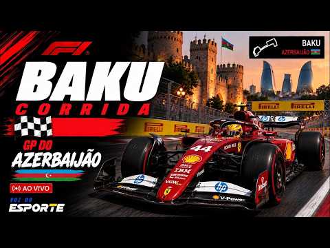 CORRIDA F1 AO VIVO: GP DO AZERBAIJAO - BAKU | VOZ DO ESPORTE E GRANDE PRÊMIO - 26/09/2026