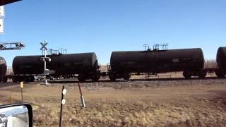 preview picture of video 'BNSF Train Niwot Colorado'