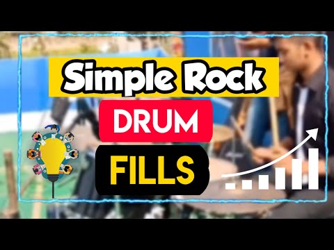 Rock Drum Fills | Beginner drum fills | Drum lessons | Drummer Boy Dinesh