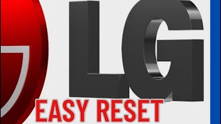 ✨ LG Washer  -  EASY RESET ✨