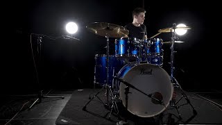Video thumbnail for Pearl Export EXX Drum Kit, High Voltage Blue with Sabian SBR Cymbals by Absolute Music
